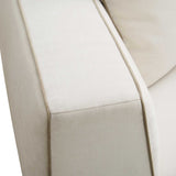 Tristine Linen Sofa, Cream-Furniture - Sofas-High Fashion Home