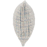 Trona Lumbar Pillow, Blue/Ivory-Accessories-High Fashion Home