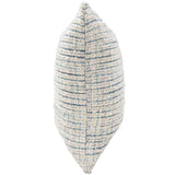 Trona Pillow, Blue/Ivory-Accessories-High Fashion Home