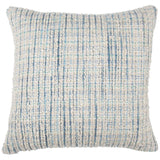 Trona Pillow, Blue/Ivory-Accessories-High Fashion Home