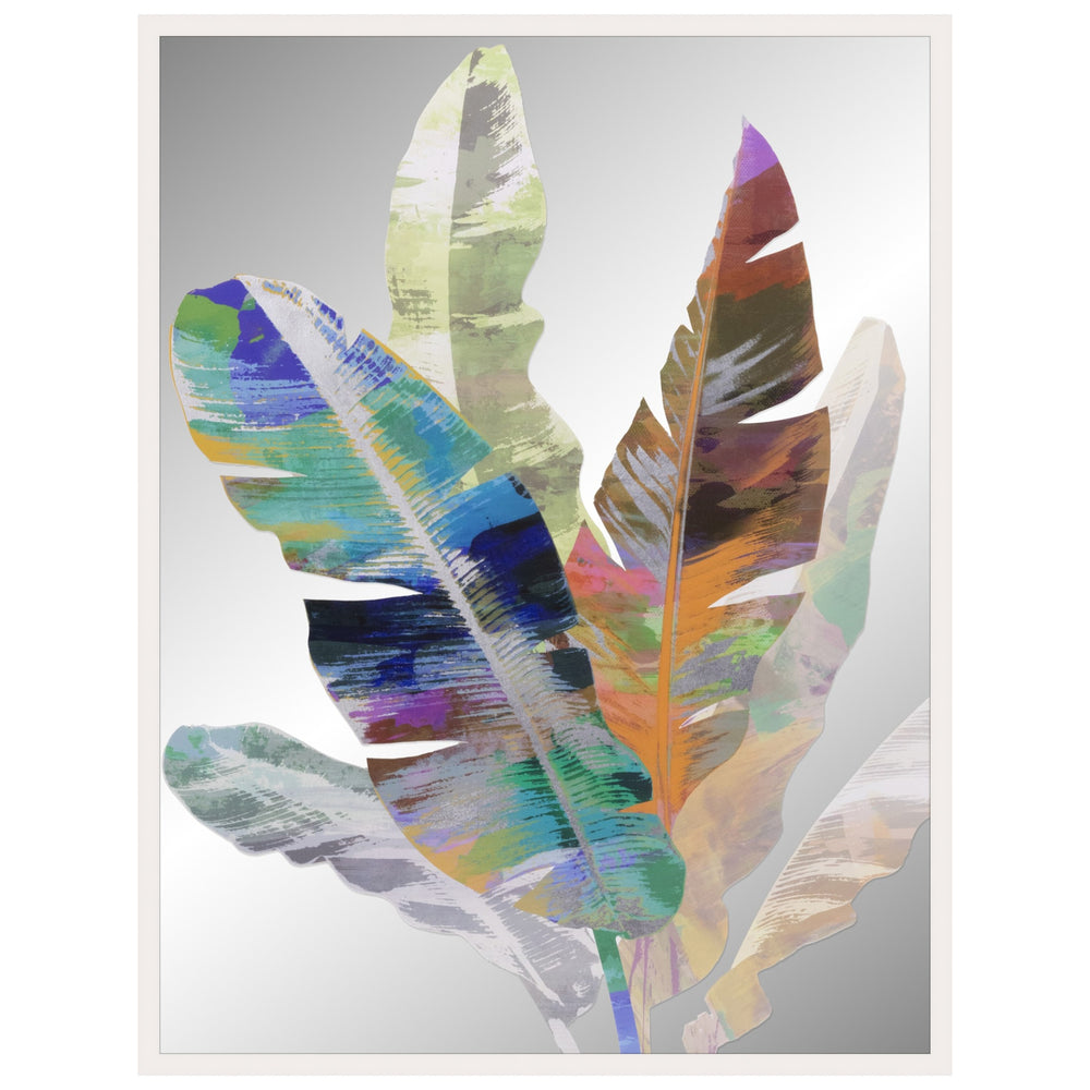 Tropical Party II Mirror Framed-Accessories Artwork-High Fashion Home
