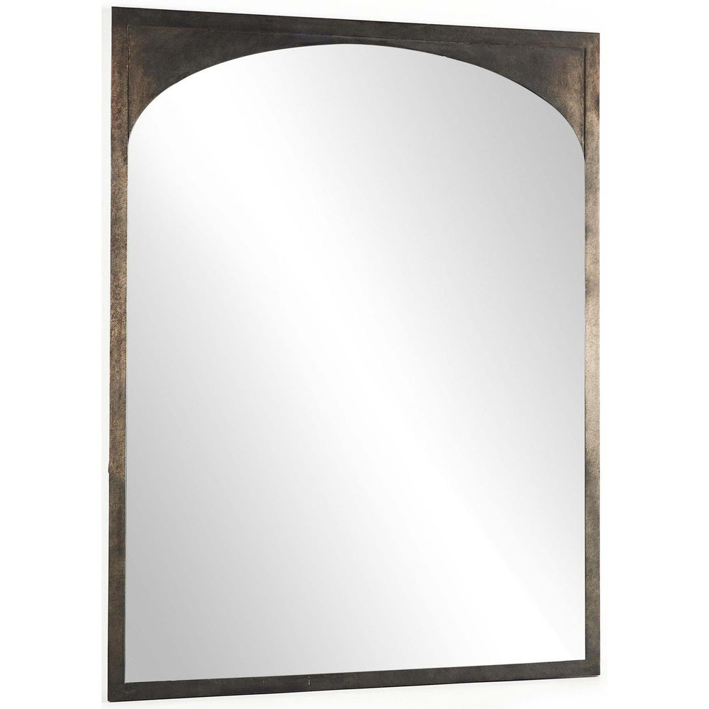 Troyes Floor Mirror, Burnished Charcoal