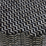 Truffle Side Table, Black-Furniture - Accent Tables-High Fashion Home