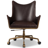 Truman Desk Chair, Conroe Cigar by Four Hands