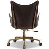 Truman Desk Chair, Conroe Cigar by Four Hands