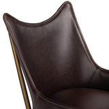 Truman Desk Chair, Conroe Cigar by Four Hands