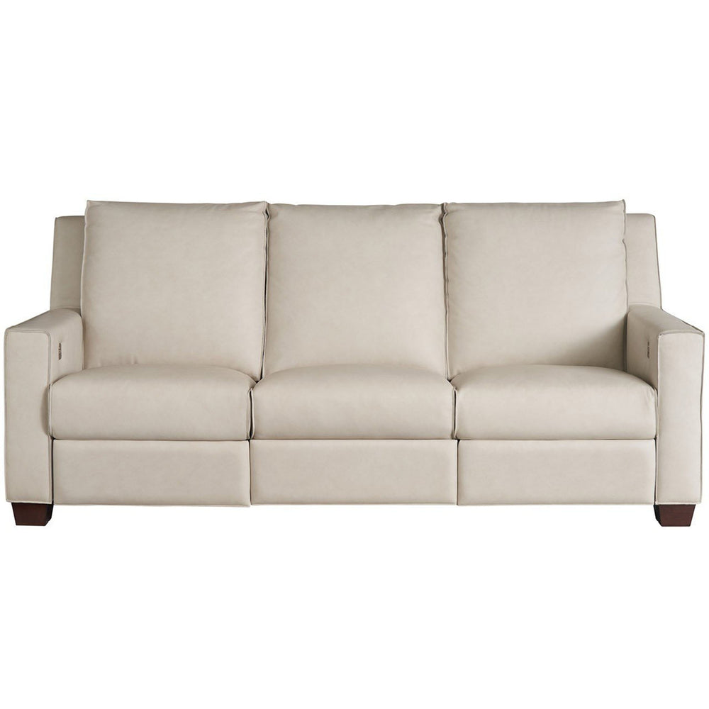 Tucker Leather Power Motion Sofa, Markham Frost-Furniture - Sofas-High Fashion Home