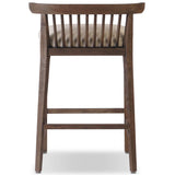 Tullio Counter Stool, Savoy Parchment/Drifted Ash by Four Hands-Furniture - Chairs-High Fashion Home