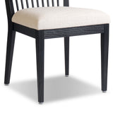Tullio Dining Chair, Black Ash, Set of 2 by Four Hands-Furniture - Dining-High Fashion Home