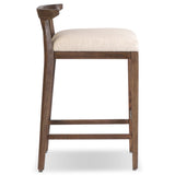 Tullio Stool, Savoy Parchment by Four Hands-Furniture - Dining-High Fashion Home