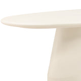 Turell Outdoor Dining Table, Ivory