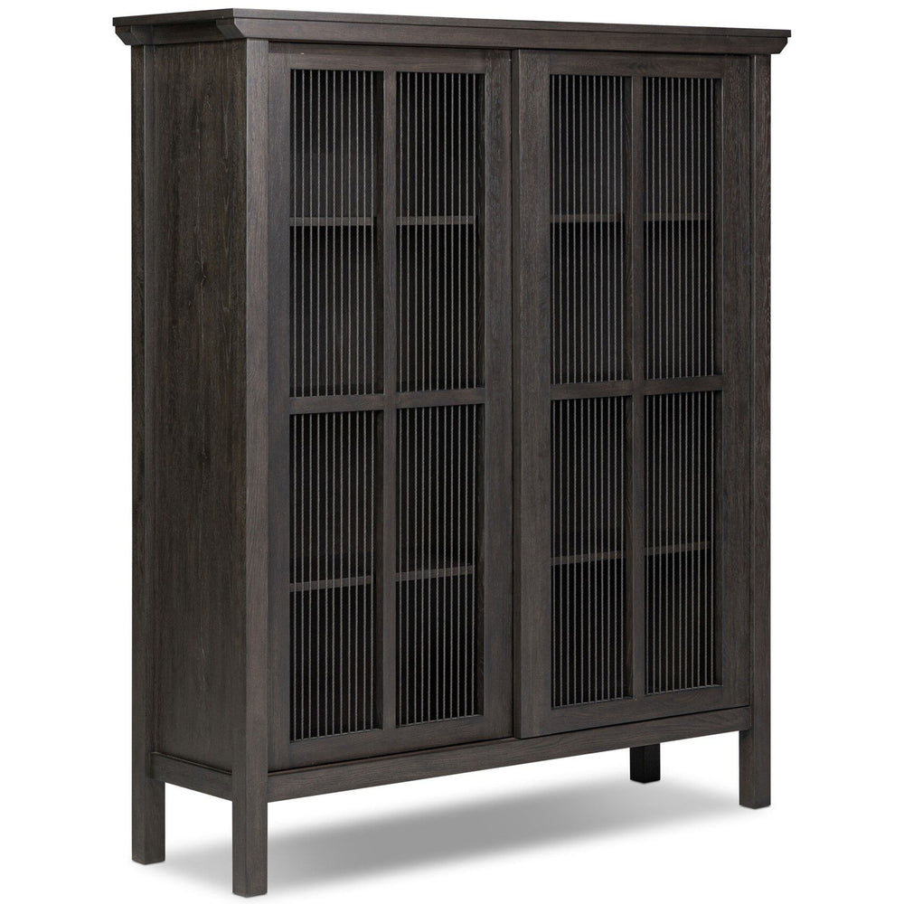 Tuscola Cabinet, Smoked Black by Four Hands-Furniture - Storage-High Fashion Home
