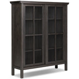 Tuscola Cabinet, Smoked Black by Four Hands-Furniture - Storage-High Fashion Home