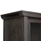 Tuscola Cabinet, Smoked Black by Four Hands-Furniture - Storage-High Fashion Home
