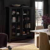 Tuscola Cabinet, Smoked Black by Four Hands-Furniture - Storage-High Fashion Home