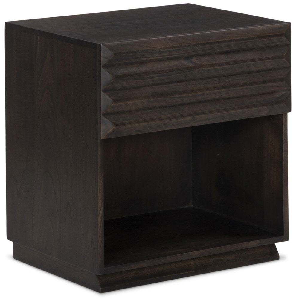 Tussac Nightstand, Matte Brown by Four Hands