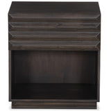 Tussac Nightstand, Matte Brown by Four Hands