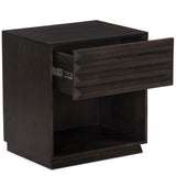 Tussac Nightstand, Matte Brown by Four Hands