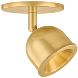 Tuthill Flush Mount, Aged Brass
