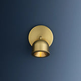 Tuthill Flush Mount, Aged Brass