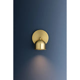 Tuthill Flush Mount, Aged Brass