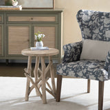 Twigswell Accent Table, Tan-Furniture - Accent Tables-High Fashion Home