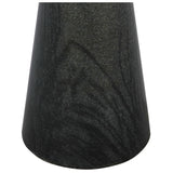 Twin Marble Drink Table, Black