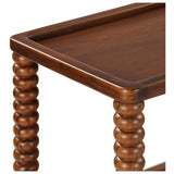 Twist Console Table, Mellow Bourbon