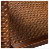 Twist Console Table, Mellow Bourbon