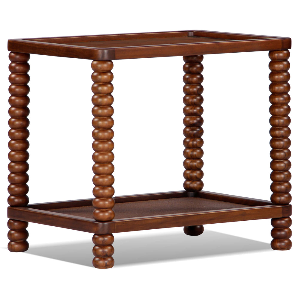 Twist Side Table, Mellow Bourbon
