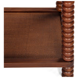 Twist Side Table, Mellow Bourbon