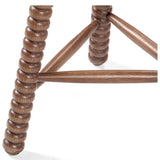 Twist Counter Stool, Light Walnut