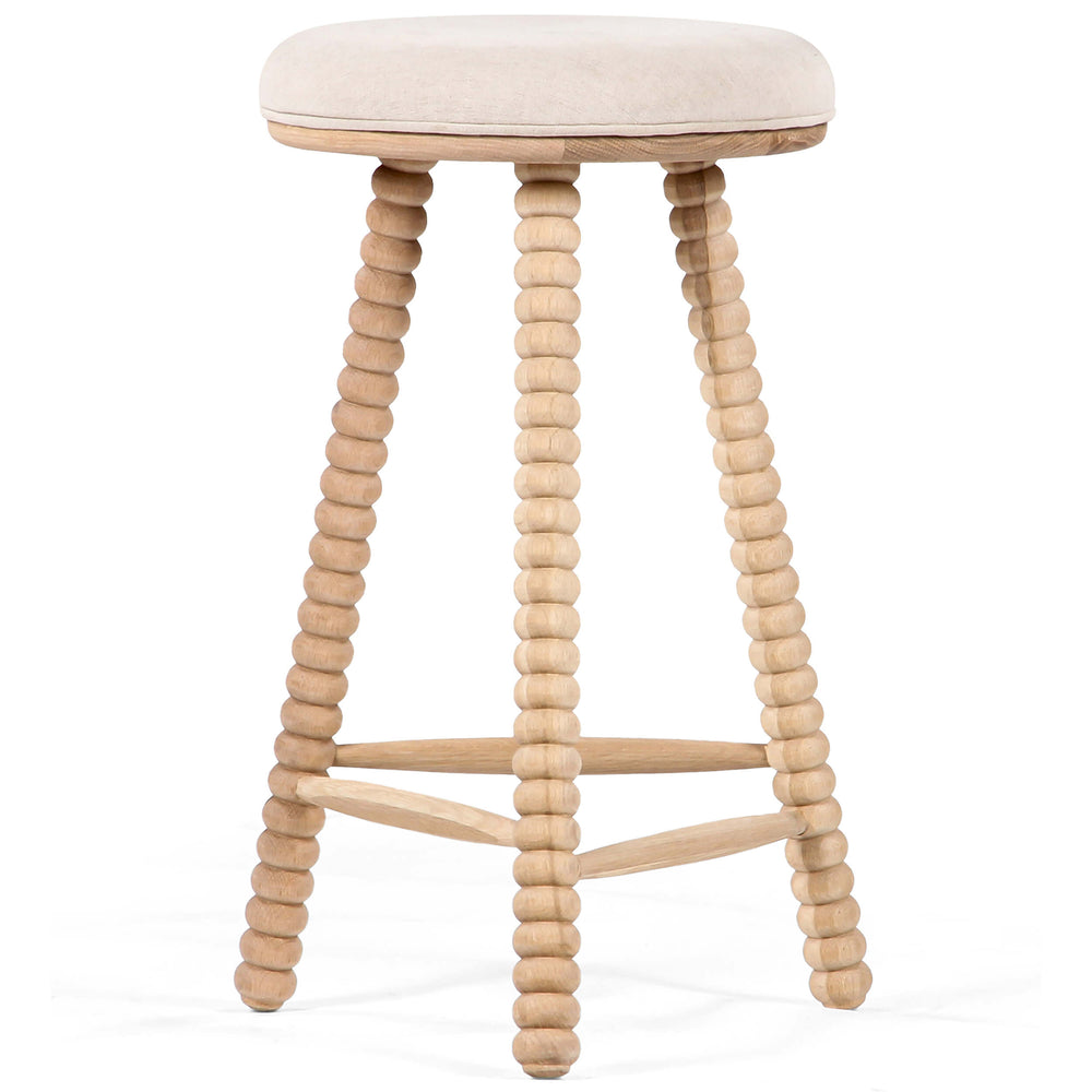 Twist Counter Stool, Natural