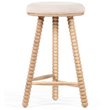 Twist Counter Stool, Natural