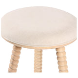 Twist Counter Stool, Natural