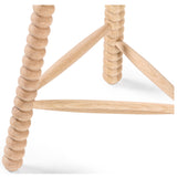 Twist Counter Stool, Natural