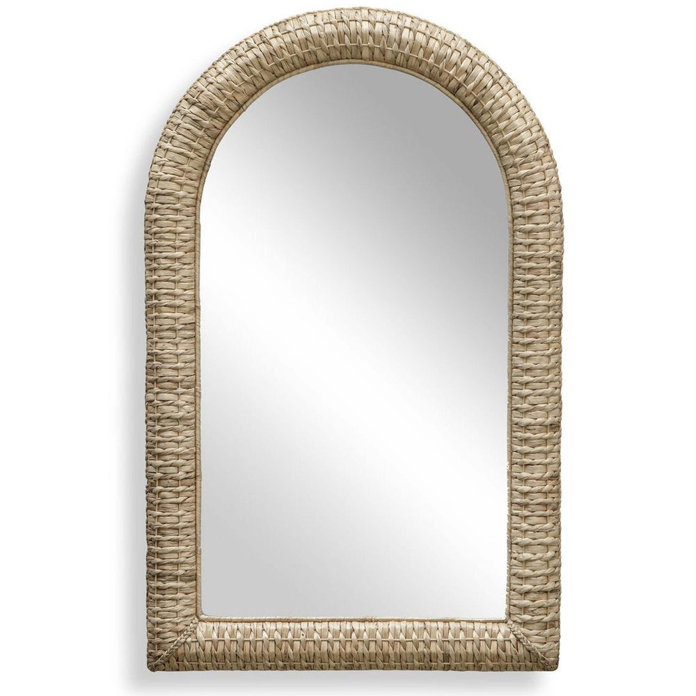 Twisted Seagrass Arch Mirror, Natural