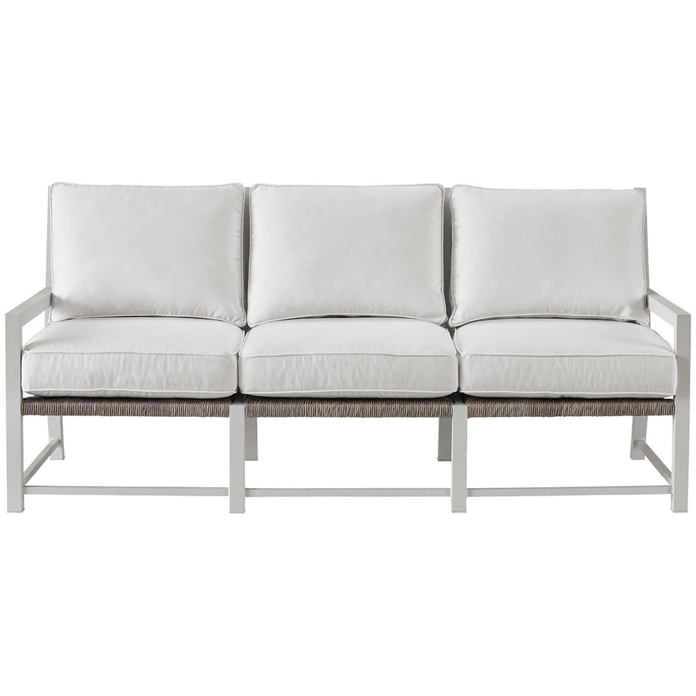 Tybee Sofa, Chalk-Furniture - Sofas-High Fashion Home