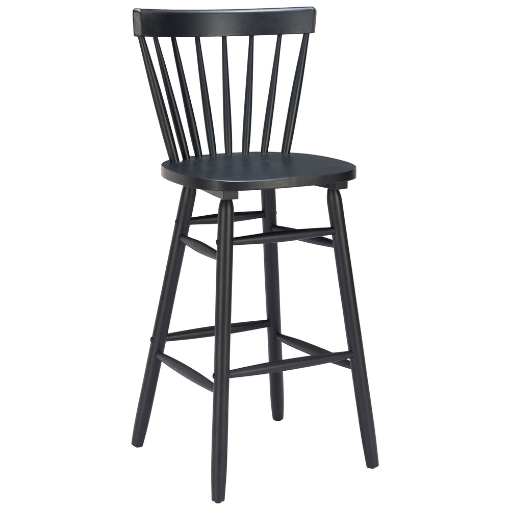 Tyce Barstool & Counter Stool, Black