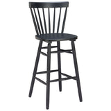 Tyce Barstool & Counter Stool, Black