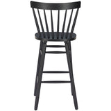 Tyce Barstool & Counter Stool, Black
