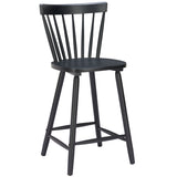 Tyce Barstool & Counter Stool, Black