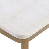 Tylan Accent Table, Warm Brass