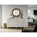 Modern Farmhouse 6 Drawer Dresser, Rustic Oak