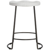 Reid Counter Stool, Picket Fence-Furniture - Dining-High Fashion Home