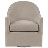 Roscoe Swivel Chair, Lingo Oatmeal
