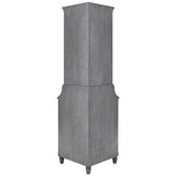 Justeene Corner Cabinet, Flagstone-Furniture - Storage-High Fashion Home