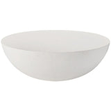 Modern Everdin Cocktail Table, Abaco White