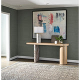 Croydon Console Table, White Oak