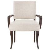 Arcata Arm Chair, Crossover Sand White, Set of 2